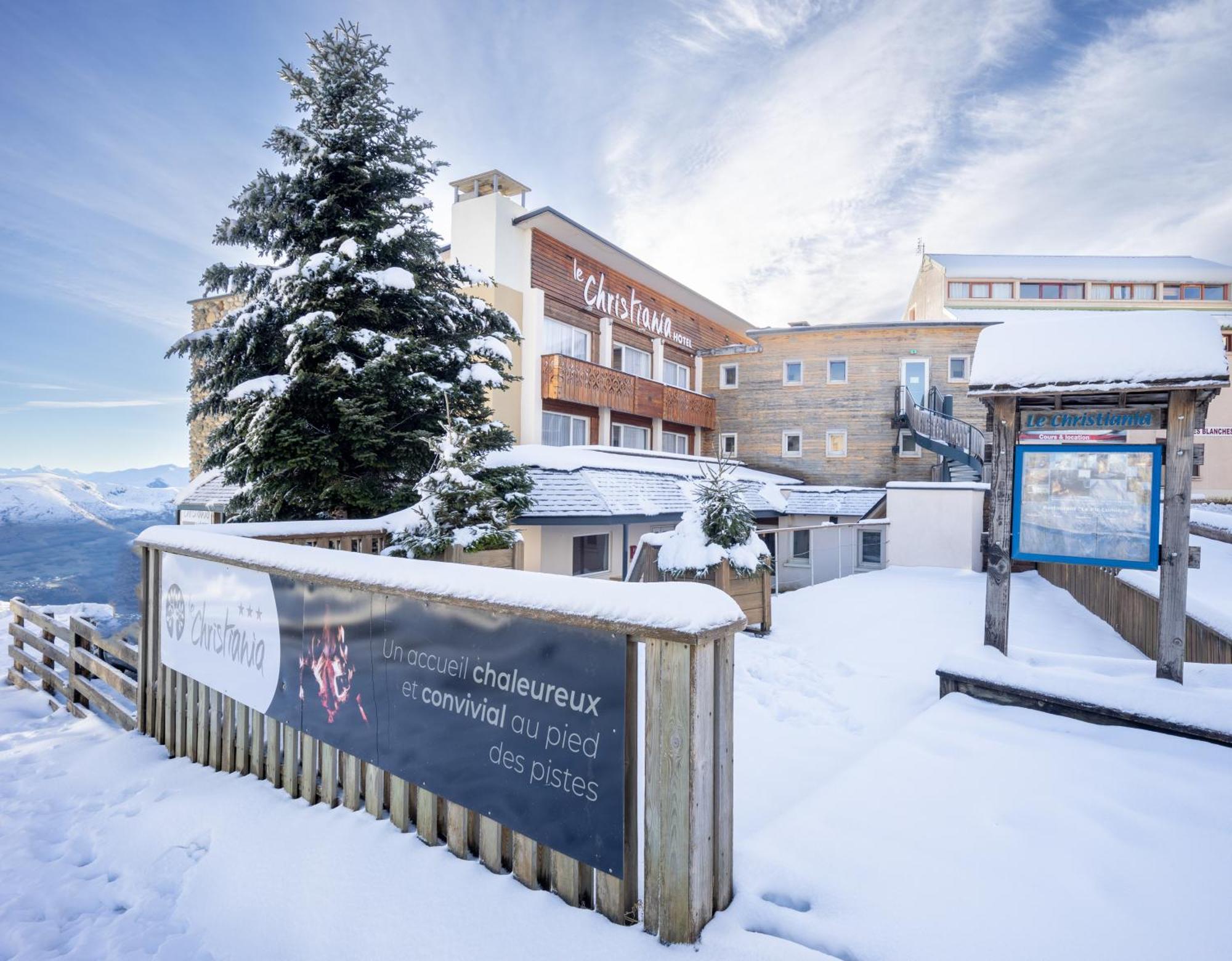 Hotel Le Christiania Saint-Lary-Soulan Zewnętrze zdjęcie